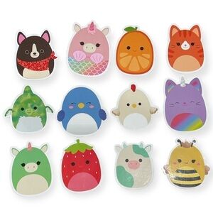 Kawaii 12 Vinyl Stickers- Pack #61